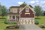 Country House Plan Front of Home - Thornton Hill Craftsman Home 013D-0249 - Shop House Plans and More
