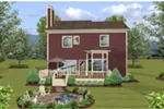 Country House Plan Rear Photo 01 - Thornton Hill Craftsman Home 013D-0249 - Shop House Plans and More