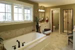 Prairie House Plan Master Bathroom Photo 01 - Ingrams Mill Luxury Home 013S-0004 - Search House Plans and More