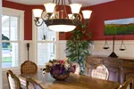 Craftsman House Plan Dining Room Photo 03 - Clarksdale Luxury Home 013S-0008 - Search House Plans and More