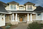 Craftsman House Plan Front Photo 04 - Clarksdale Luxury Home 013S-0008 - Search House Plans and More