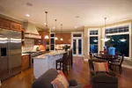 Arts & Crafts House Plan Kitchen Photo 02 - Greenwood Springs Luxury Home 013S-0010 - Search House Plans and More
