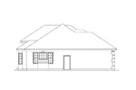 Sunbelt House Plan Left Elevation - Darlington Sunbelt Home 014D-0002 - Search House Plans and More