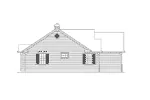 Traditional House Plan Left Elevation - Stratton Ranch Home 014D-0007 - Shop House Plans and More