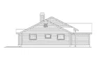 Ranch House Plan Left Elevation - Goodwin Ranch Home 014D-0009 - Search House Plans and More