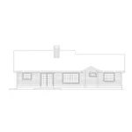 Traditional House Plan Rear Elevation - Goodwin Ranch Home 014D-0009 - Search House Plans and More