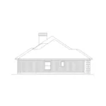 Traditional House Plan Left Elevation - Ambsdale Country French Home 014D-0010 - Search House Plans and More