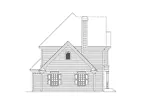Colonial House Plan Left Elevation - Brunswick Traditional Home 014D-0011 - Search House Plans and More