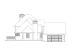 Sunbelt House Plan Left Elevation - Astoria Cliff European Home 014D-0013 - Search House Plans and More
