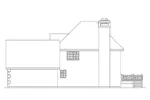 Traditional House Plan Right Elevation - Astoria Cliff European Home 014D-0013 - Search House Plans and More