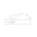 Southwestern House Plan Right Elevation - Maryville Contemporary Home 014D-0015 - Shop House Plans and More