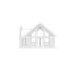 Cabin & Cottage House Plan Rear Elevation - Riverside Vacation Home 014D-0016 - Shop House Plans and More