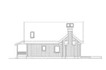 Vacation House Plan Right Elevation - Riverside Vacation Home 014D-0016 - Shop House Plans and More