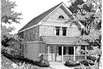 Shingle House Plan Front Image of House - Sibley Country Farmhouse 015D-0021 - Shop House Plans and More