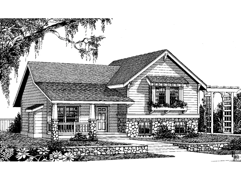 Country House Plan Front Image of House - Bella Vista Manor European Home 015D-0046 - Search House Plans and More