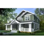 Exquisite Craftsman Two-Story With Deep Covered Porch