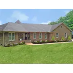 Stunning Brick Front On Tradtional Ranch Home