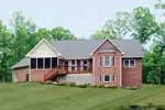 Southern House Plan Rear Photo 01 - Dovercliff Traditional Home 016D-0005 - Search House Plans and More