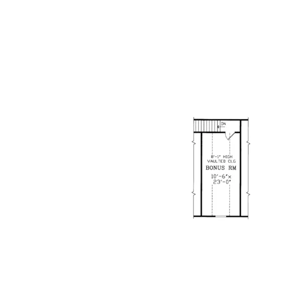 Country House Plan Second Floor - Laclede Ferry Country Home 016D-0021 - Shop House Plans and More