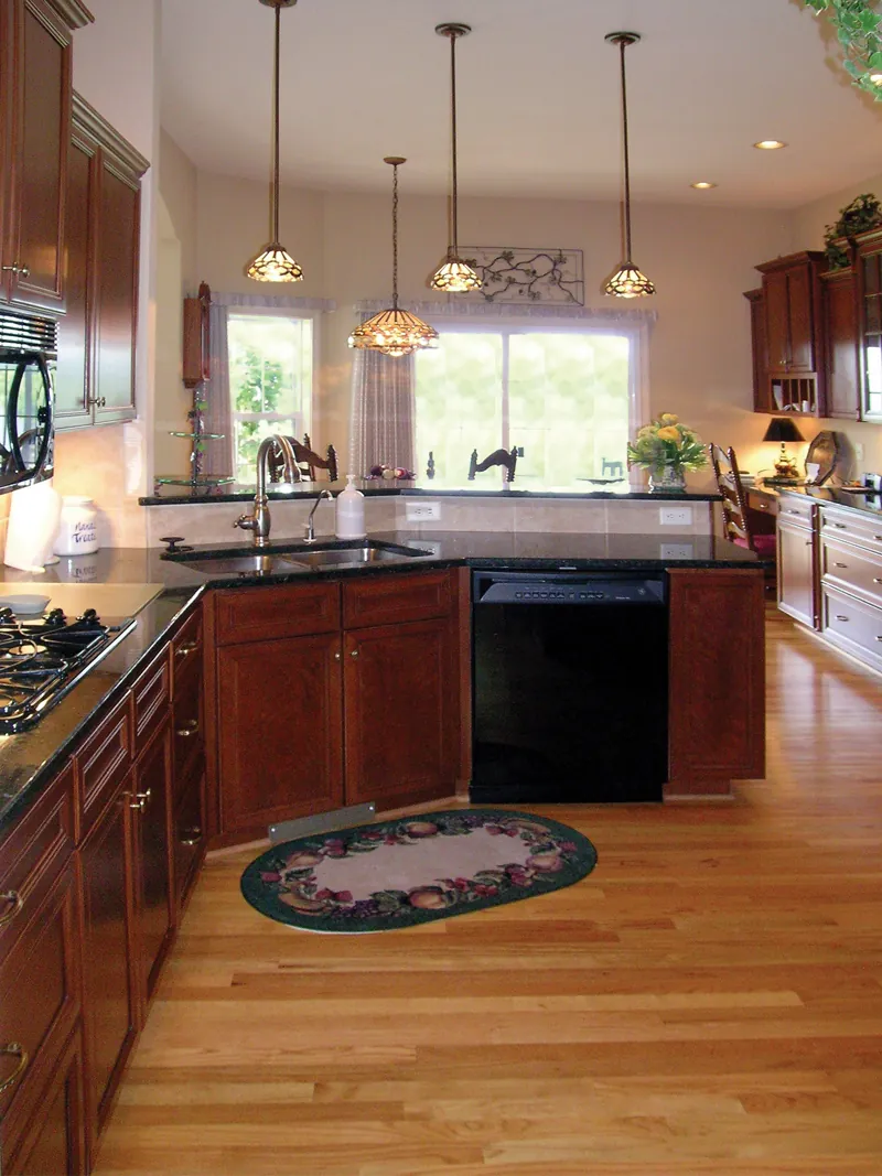 Traditional House Plan Kitchen Photo 01 - Lawton Ranch Home 016D-0023 - Shop House Plans and More