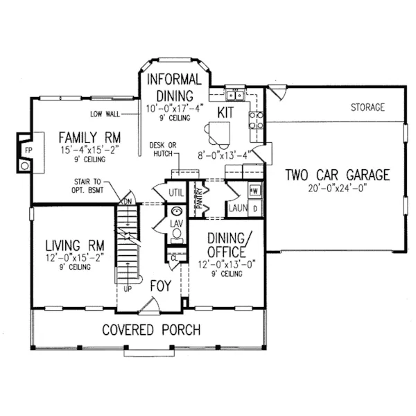 Craftsman House Plan First Floor - Muriel Farmhouse 016D-0025 - Shop House Plans and More