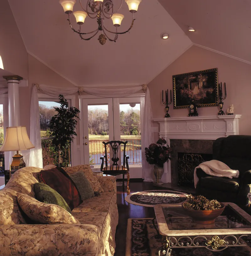 Southern House Plan Living Room Photo 01 - Sunnydale Victorian Home 016D-0045 - Shop House Plans and More