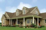 Southern House Plan Front Photo 01 - Callaway Farm Country Home 016D-0049 - Search House Plans and More