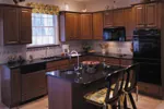Traditional House Plan Kitchen Photo 02 - River Forest Country Home 016D-0056 - Search House Plans and More
