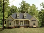 Ranch House Plan Front Photo 10 - Pennridge Point Country Home 016D-0062 - Shop House Plans and More
