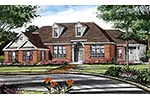 Southern House Plan Front Image of House - Dressell Ranch Home 016D-0065 - Search House Plans and More