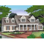 Cape Cod Design With Colonial And Greek Revival Impressions