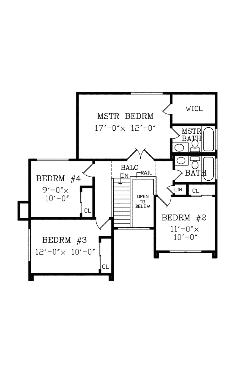 Contemporary House Plan Second Floor - Delray Summit Contemporary Home 016D-0085 - Shop House Plans and More