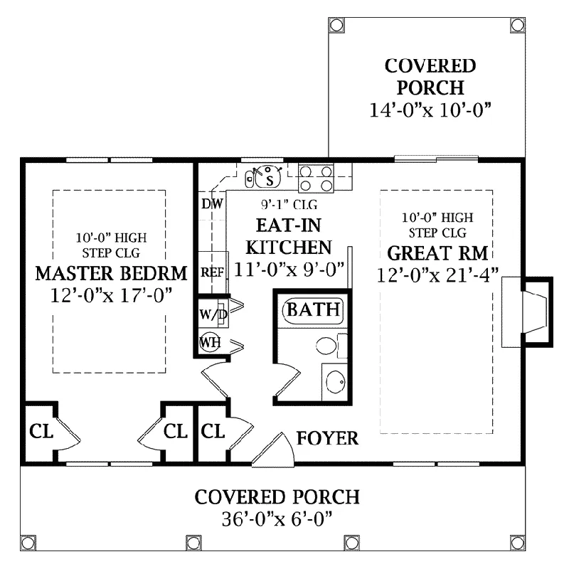 Country House Plan First Floor - Cherrydale Victorian Home 016D-0090 - Search House Plans and More