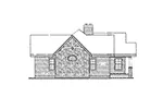 Ranch House Plan Right Elevation - Greensboro Craftsman Home 016D-0105 - Search House Plans and More
