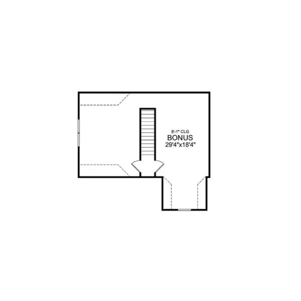 Ranch House Plan Bonus Room - Sturbridge Hill Ranch Home 016D-0106 - Shop House Plans and More