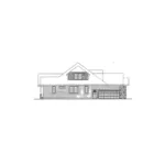 Ranch House Plan Left Elevation - Sturbridge Hill Ranch Home 016D-0106 - Shop House Plans and More