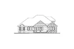 Ranch House Plan Rear Elevation - Sturbridge Hill Ranch Home 016D-0106 - Shop House Plans and More