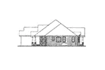 Ranch House Plan Right Elevation - Sturbridge Hill Ranch Home 016D-0106 - Shop House Plans and More
