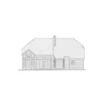 Country House Plan Rear Elevation - Banning Country Home 016D-0114 - Search House Plans and More