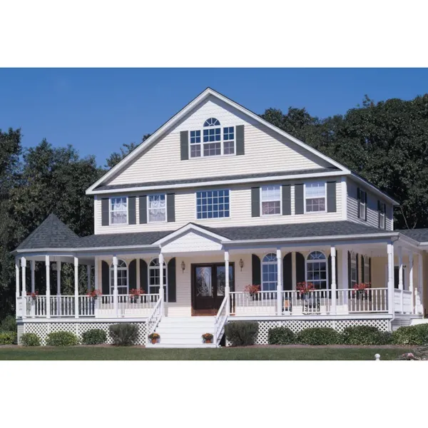 Expansive Southern Farmhome With Wrap-Around Porch