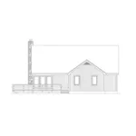 Contemporary House Plan Right Elevation - Iris A-Frame Lake Home 017D-0010 - Search House Plans and More