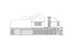 Country French House Plan Right Elevation - Canterbury European Home 018D-0001 - Search House Plans and More