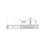 European House Plan Right Elevation - Canterbury European Home 018D-0001 - Search House Plans and More