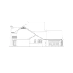 European House Plan Left Elevation - Brookhaven Hill European Home 018D-0002 - Search House Plans and More