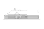Traditional House Plan Left Elevation - Charlotte Creek  Ranch Home 018D-0005 - Search House Plans and More