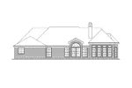 Traditional House Plan Rear Elevation - Charlotte Creek  Ranch Home 018D-0005 - Search House Plans and More