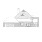 Traditional House Plan Left Elevation - Rockport Way European Home 018D-0007 - Shop House Plans and More