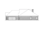 Country French House Plan Right Elevation - Northridge Ranch Home 018D-0008 - Shop House Plans and More
