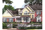 Country House Plan Front Image - Norris Place Traditional Home 019D-0014 - Shop House Plans and More