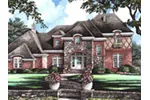 Traditional House Plan Front Image - Ronan European Home 019D-0017 - Shop House Plans and More